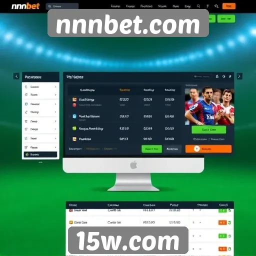 Interface do usuário no site nnnbet.com